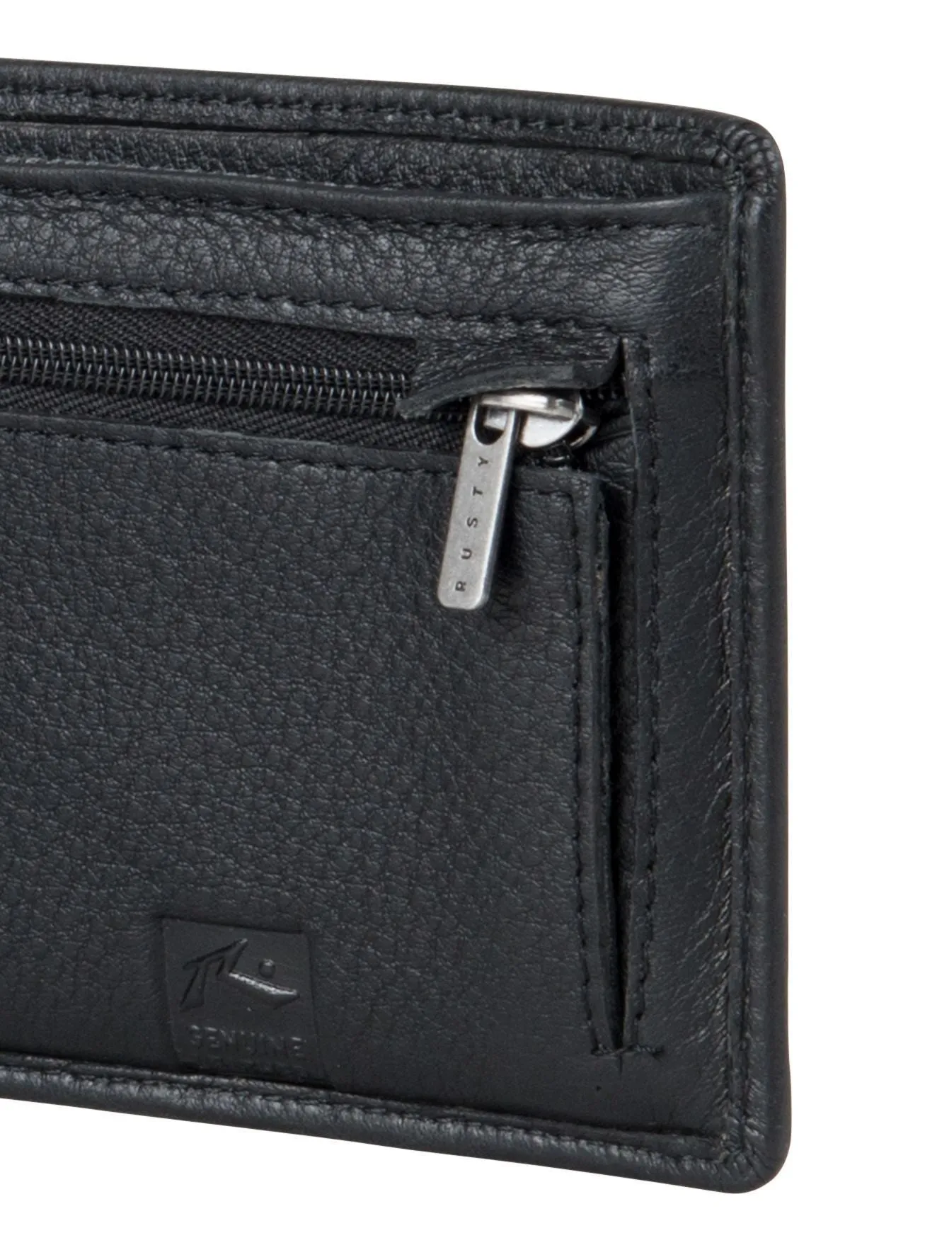 High River Leather Wallet - Black