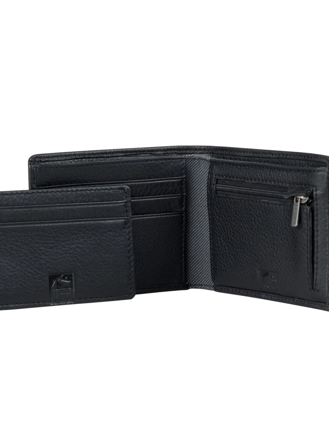 High River Leather Wallet - Black