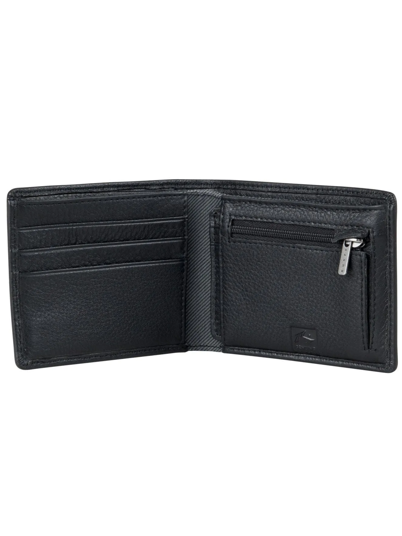 High River Leather Wallet - Black