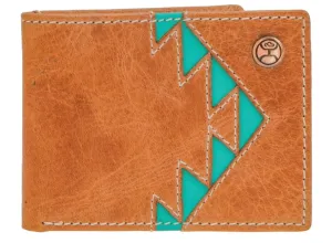 Hooey Men's Tonkawa Aztec Front Pocket Bifold Wallet HFBF006TNTQ