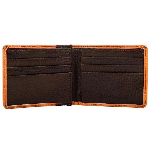 Hooey "Top Notch" Bifold Brown/Tan/Ivory Wallet