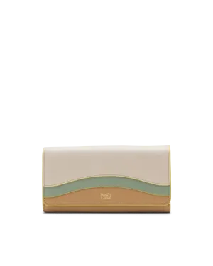 Layers Long Leather Wallet