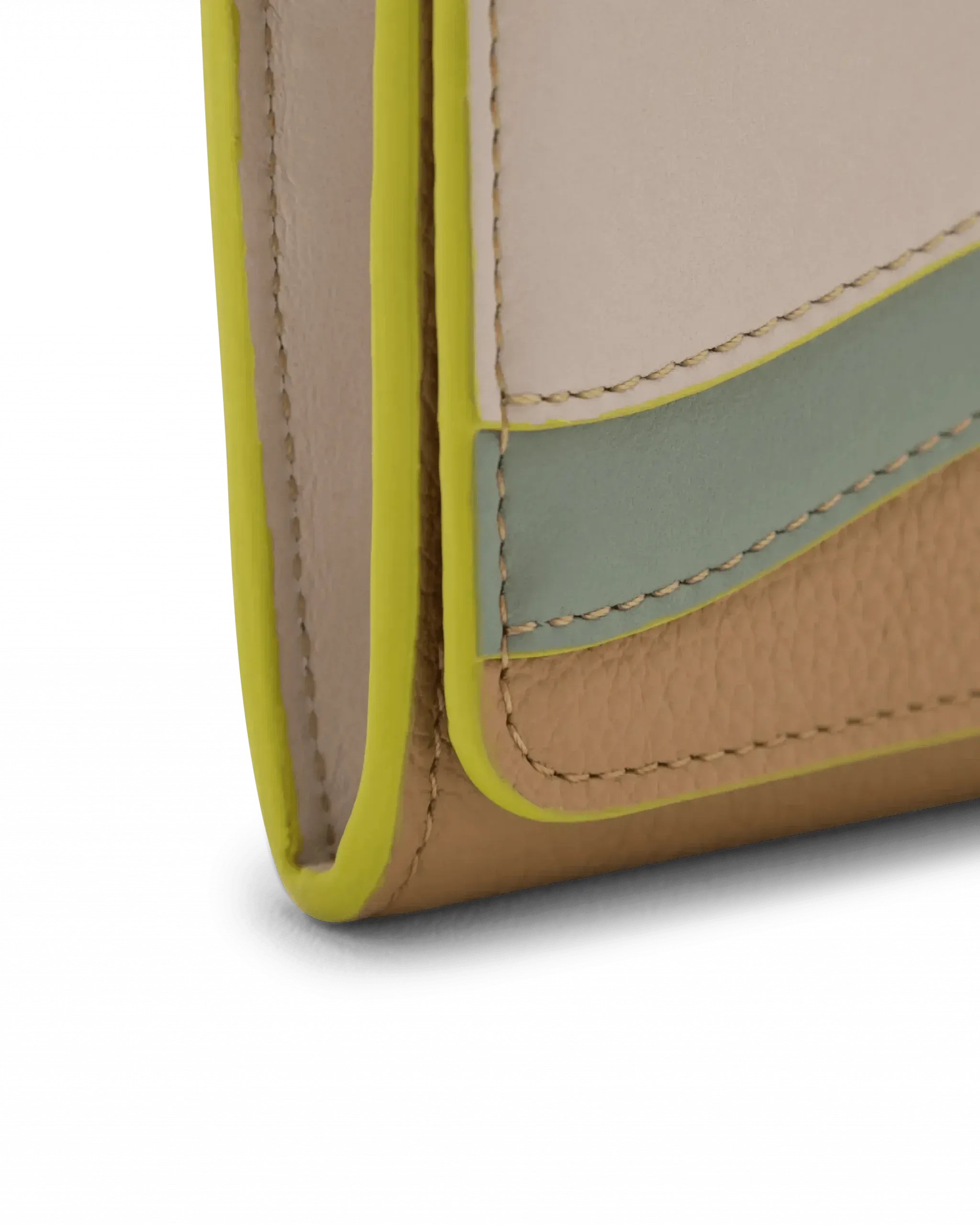 Layers Long Leather Wallet