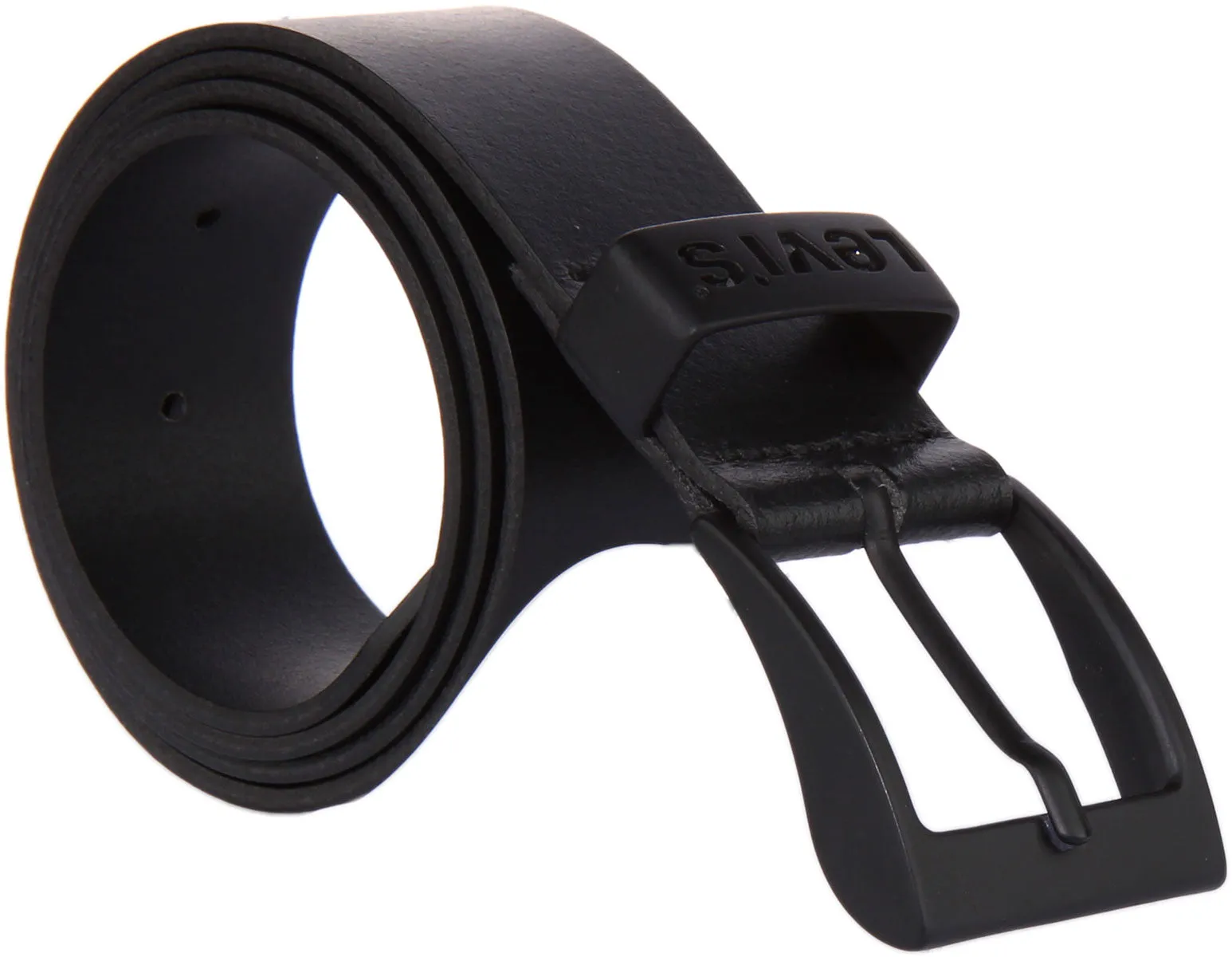 Levi's Ashland Metal Black Buckle Belt
