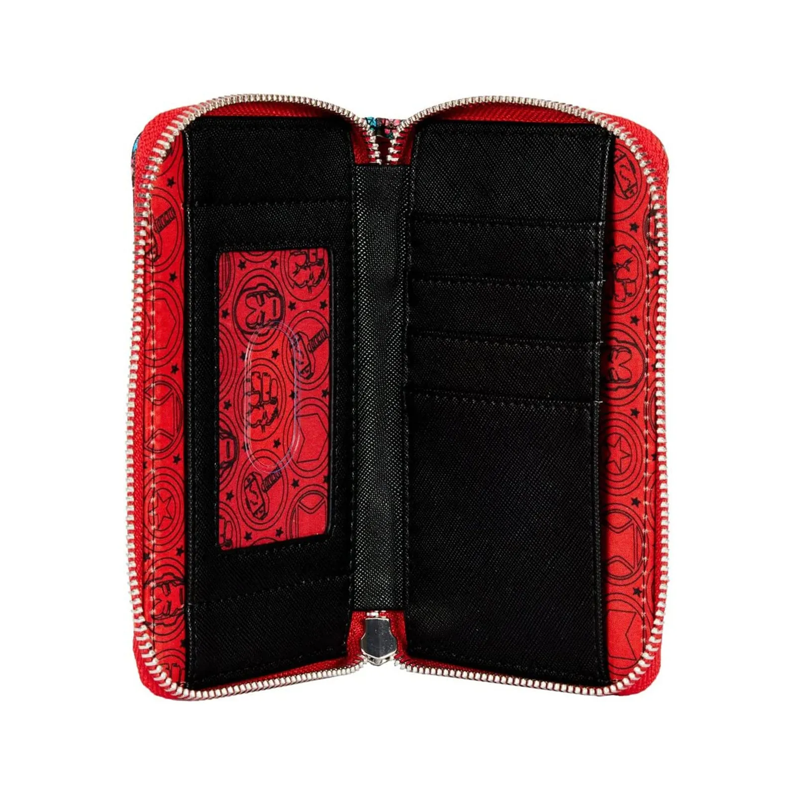 Loungefly Marvel Avengers Tattoo Zip Around Wallet