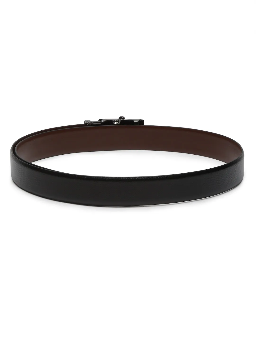 Men Reversible Leather Belt with classy buckle