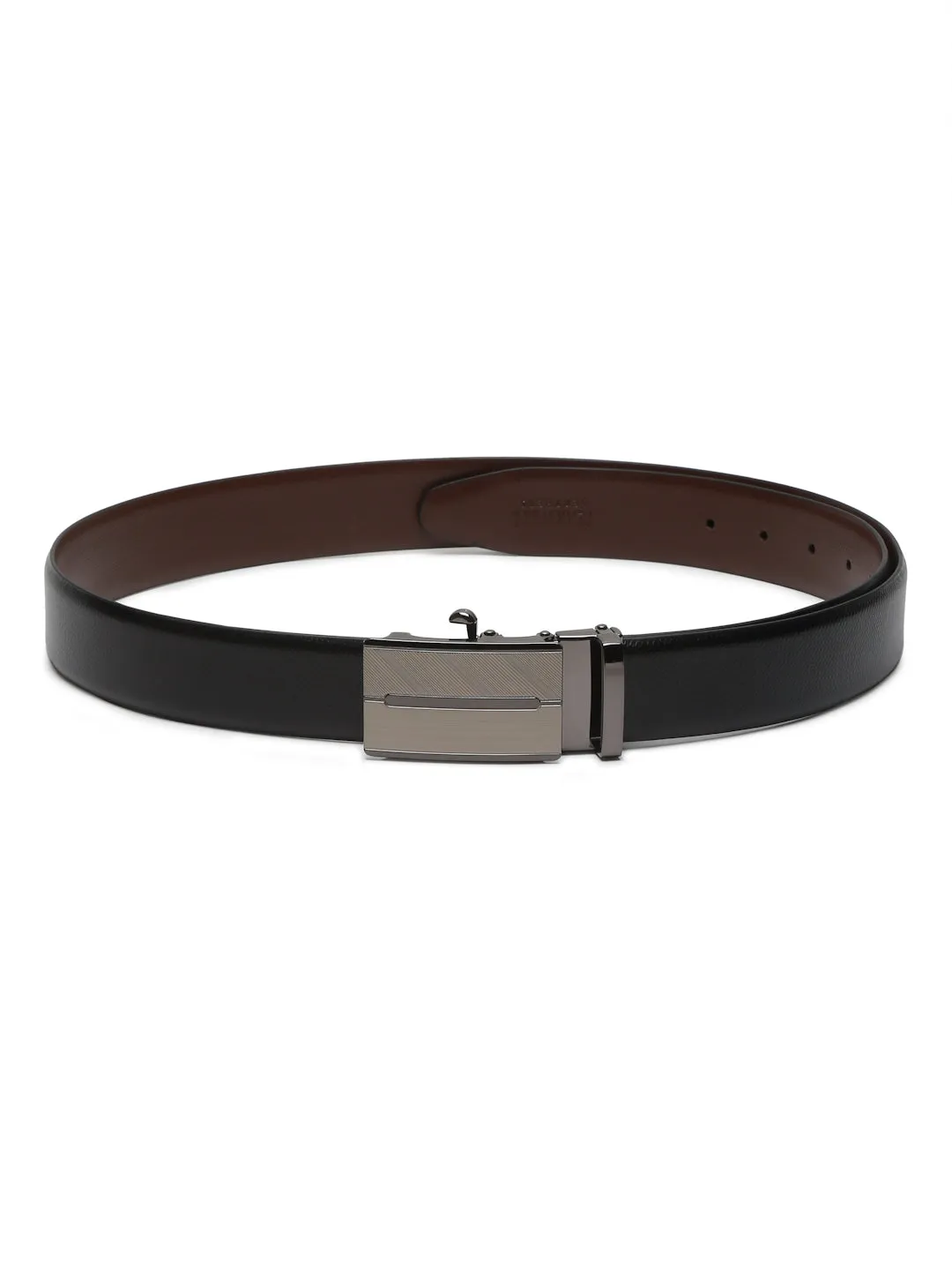 Men Reversible Leather Belt with classy buckle