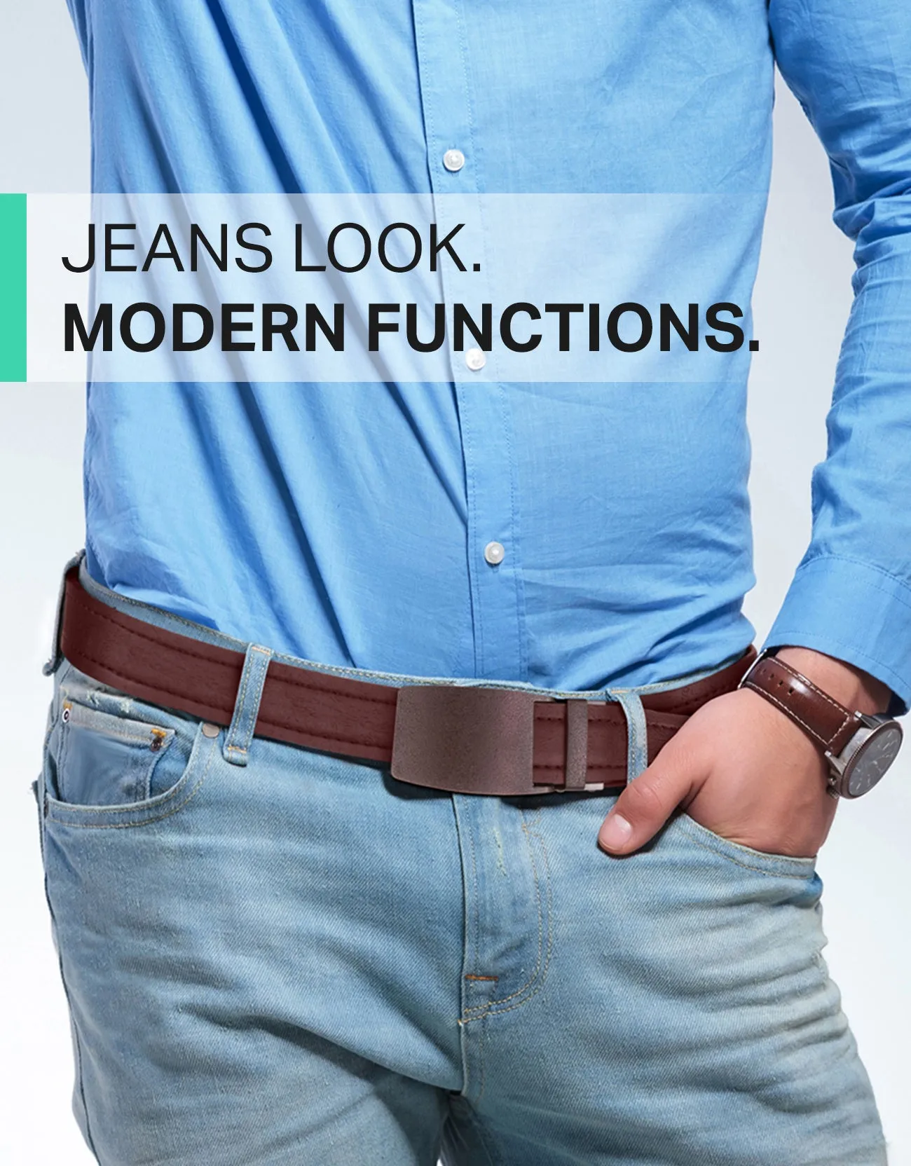 Men's Matte Vintage Linxx Ratchet Belt