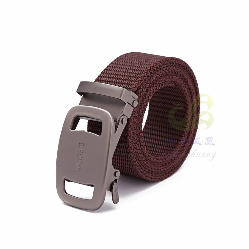 Men's Stylish Nylon Canvas Belt with Adjustable Fit