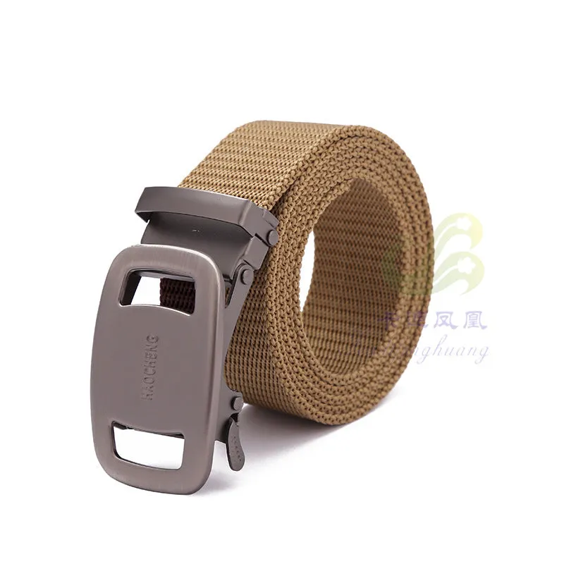 Men's Stylish Nylon Canvas Belt with Adjustable Fit