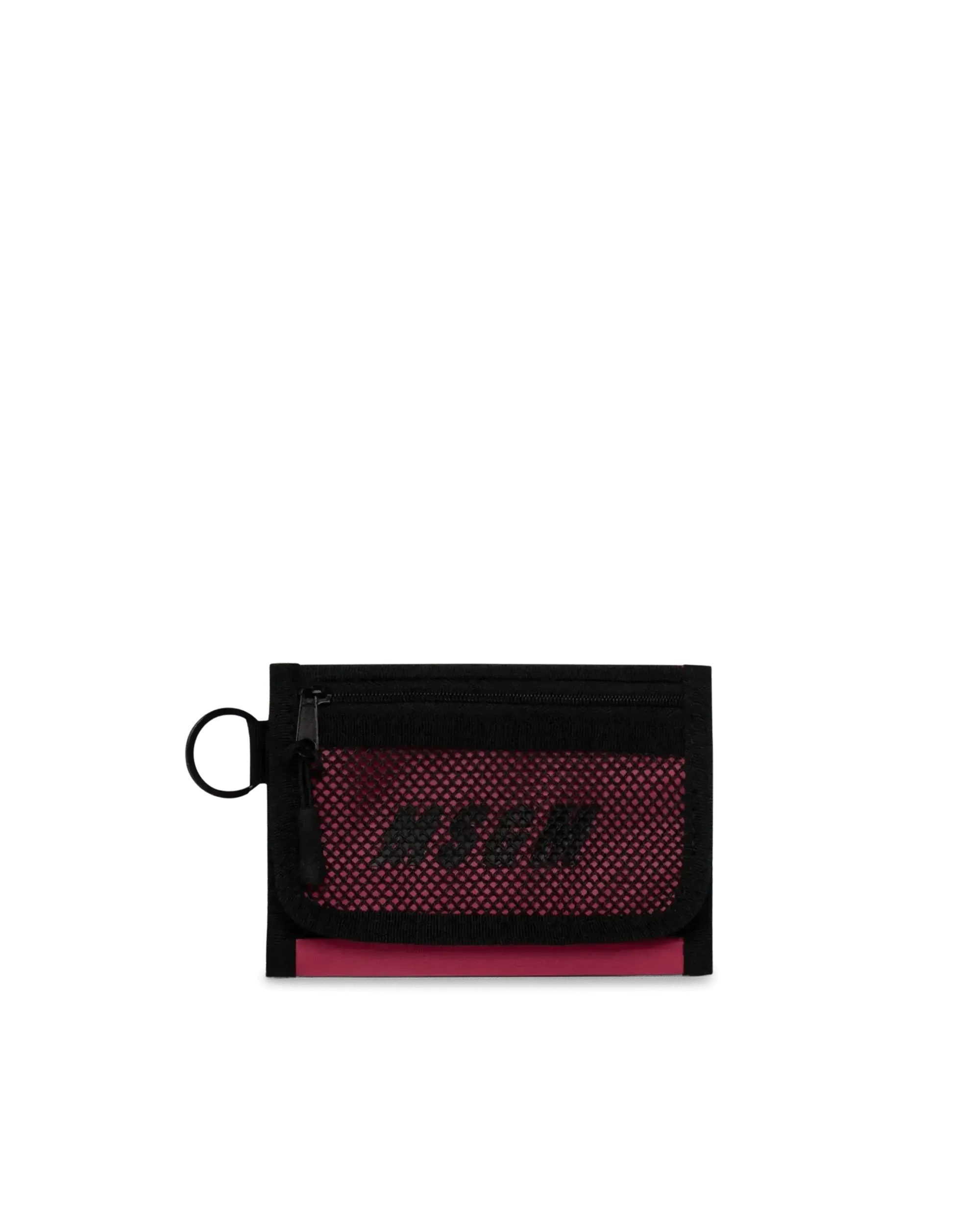 Mesh Front Velcro Wallet