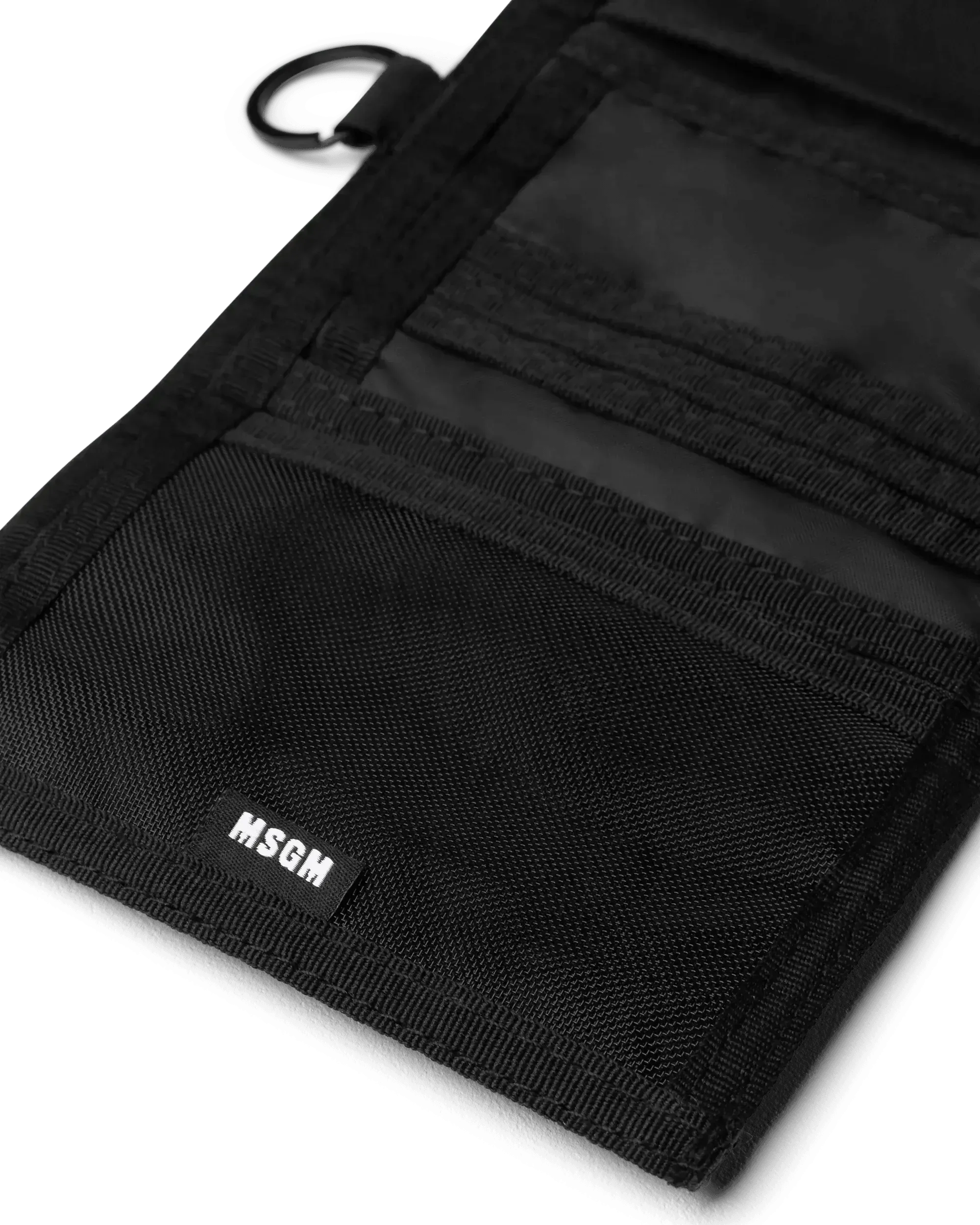 Mesh Front Velcro Wallet