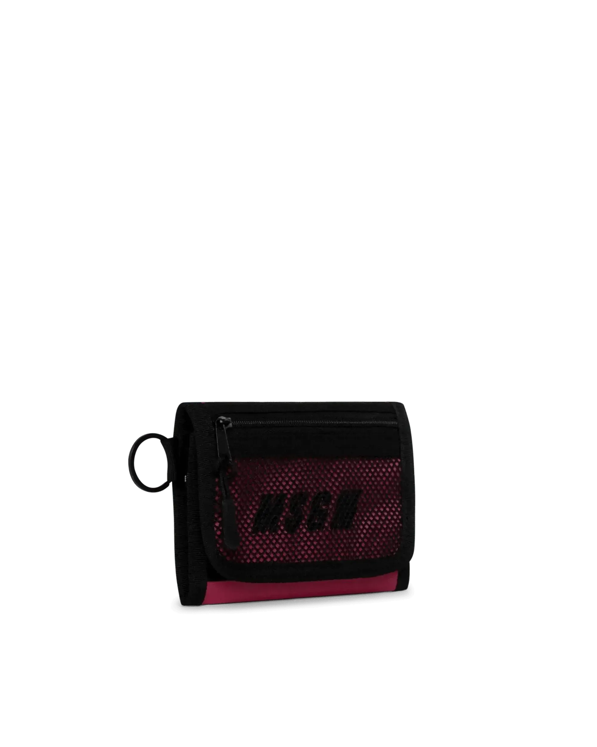 Mesh Front Velcro Wallet