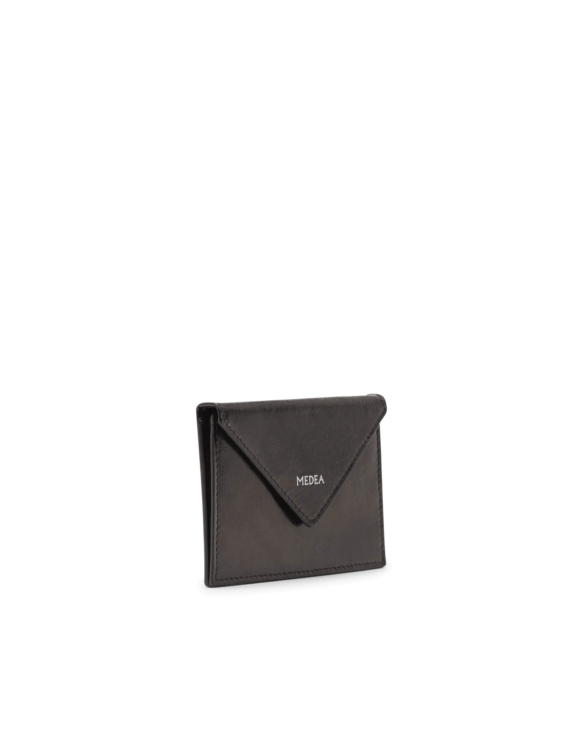 Mini Leather Belted Wallet