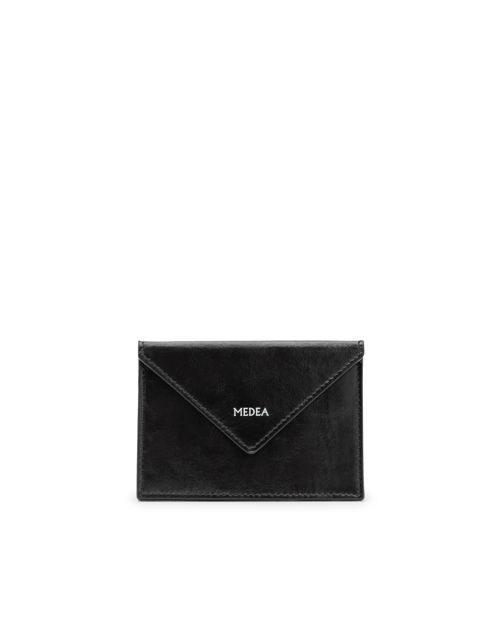 Mini Leather Belted Wallet