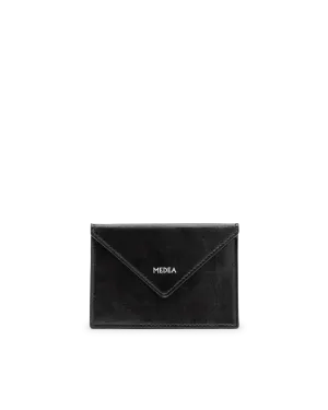 Mini Leather Belted Wallet