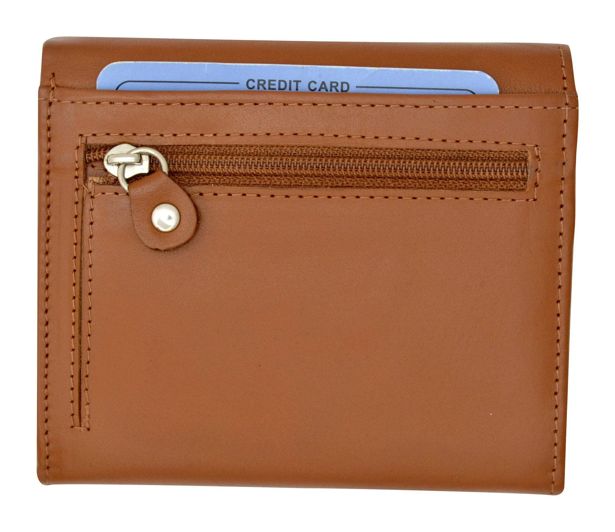 Moga Women Ladies Credit Card ID Money Purse Holder Wallet High End Leather 94013