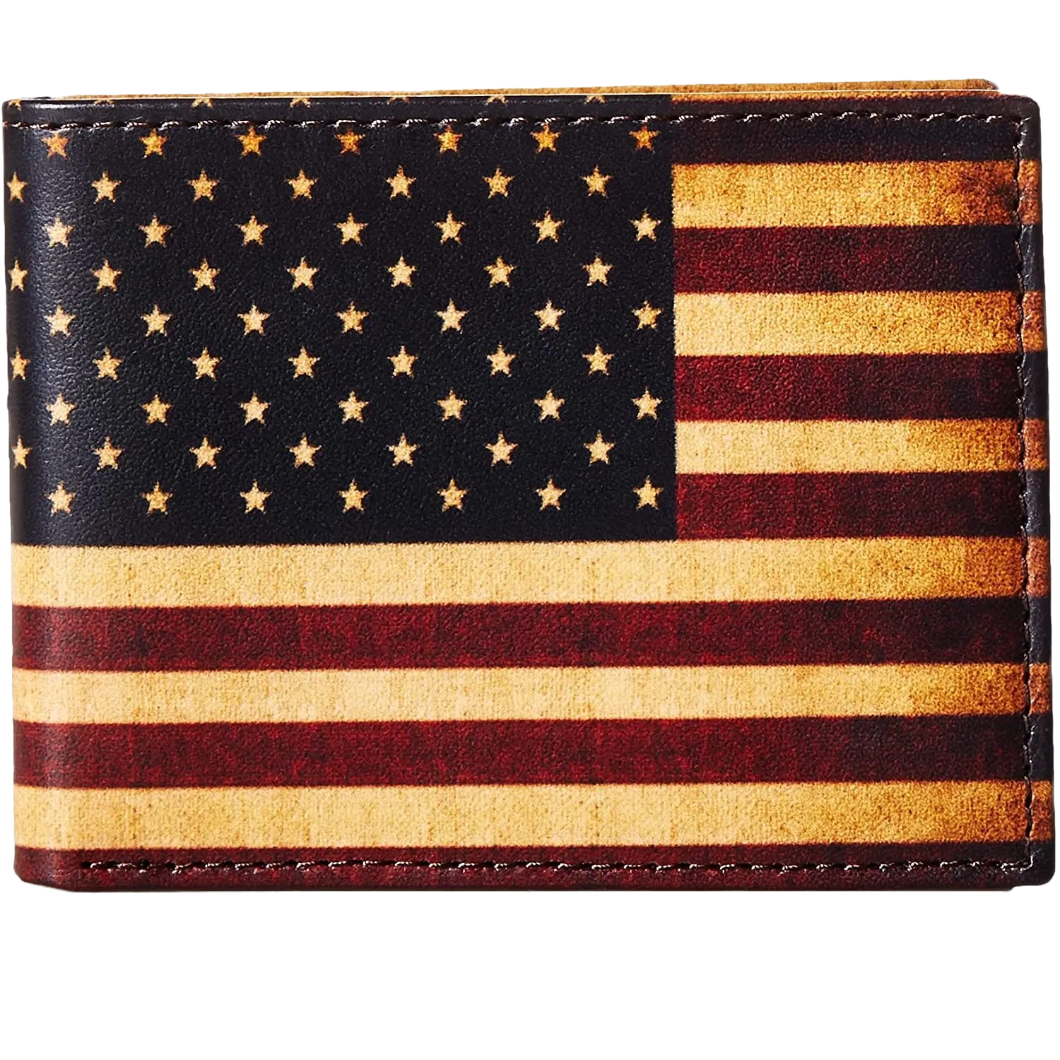 Nocona Men's Vintage USA Flag Bifold Wallet N5416697
