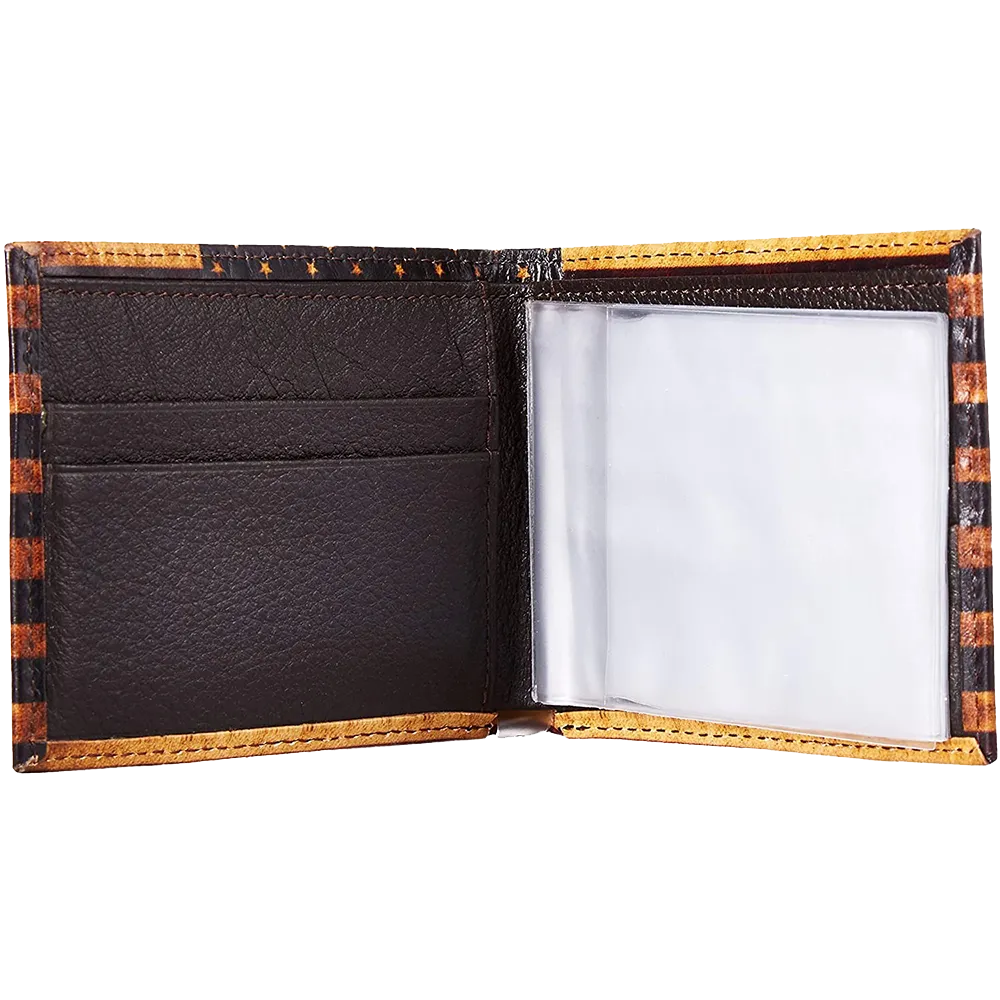 Nocona Men's Vintage USA Flag Bifold Wallet N5416697