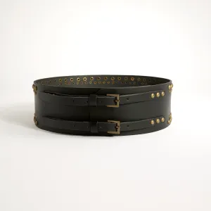 OSCAR WIDE PREMIUM LEATHER BELT