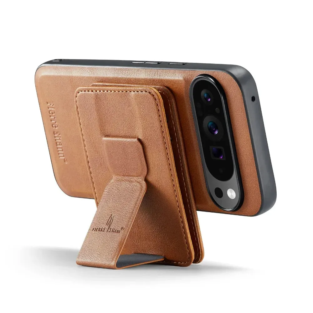 Pixel 9 Pro XL Vegan Leather Detachable RFID Blocking Card Case