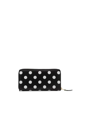 Polka Dot Large Zip Wallet