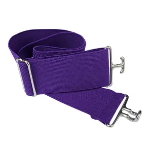 Purple   Silver Elastic Belt