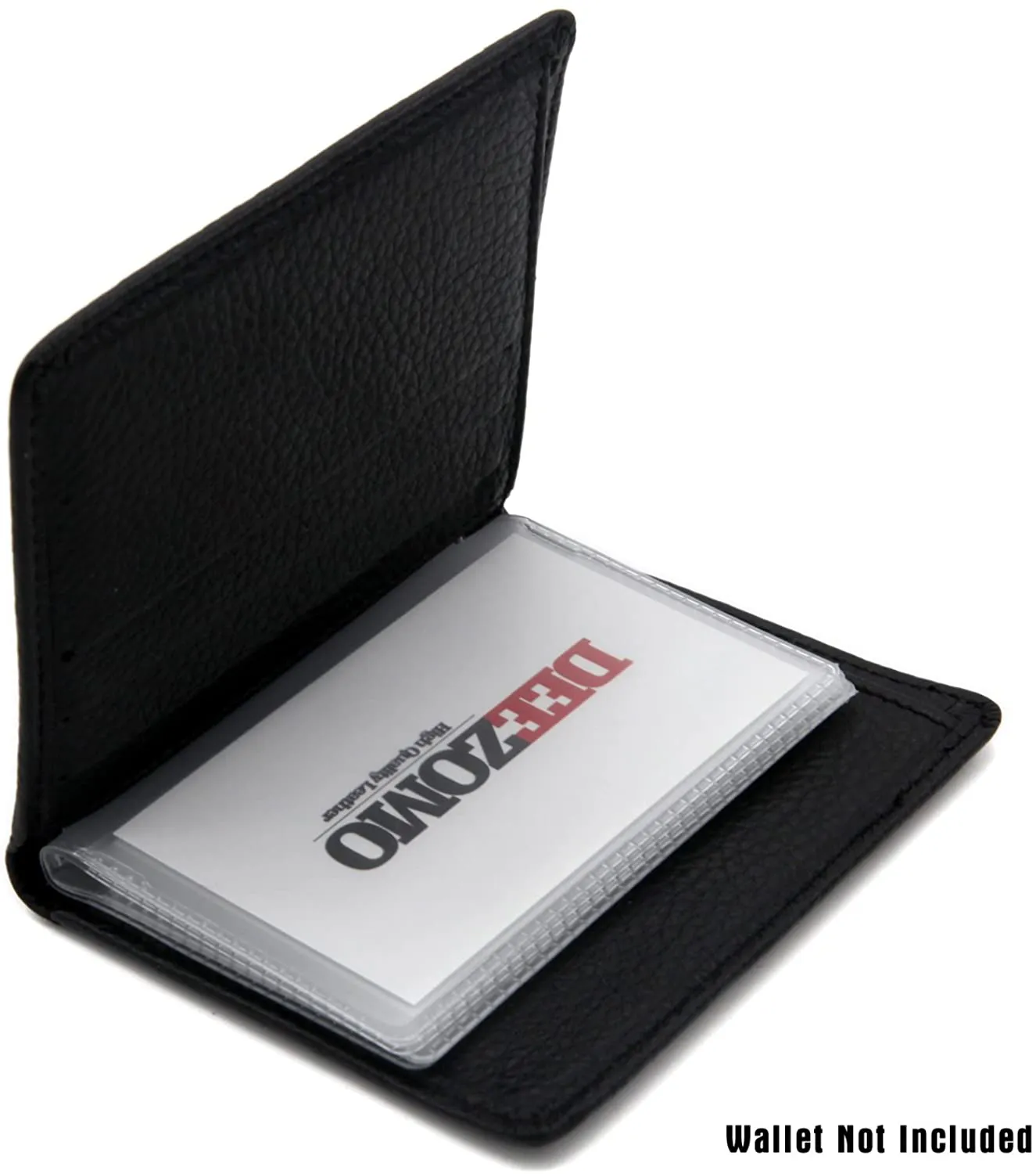 SET OF 2 Wallet Inserts Replacement 6 Page Card Holder for Bifold or Trifolds Wallet