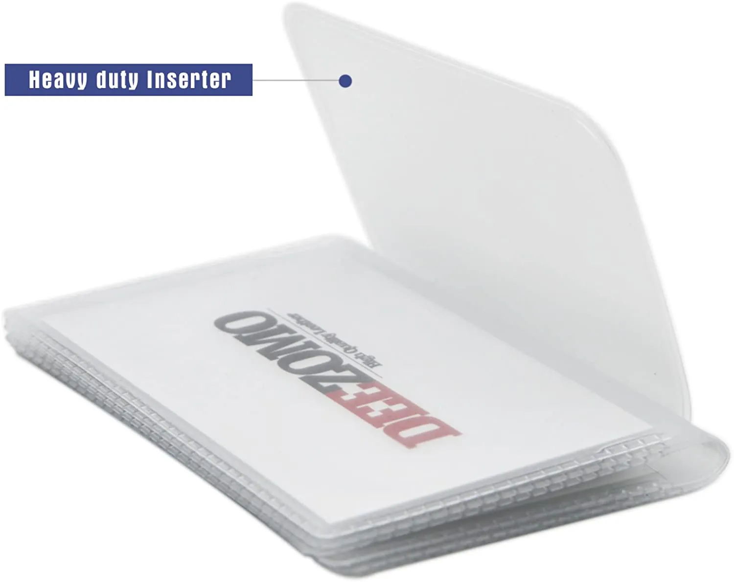 SET OF 2 Wallet Inserts Replacement 6 Page Card Holder for Bifold or Trifolds Wallet