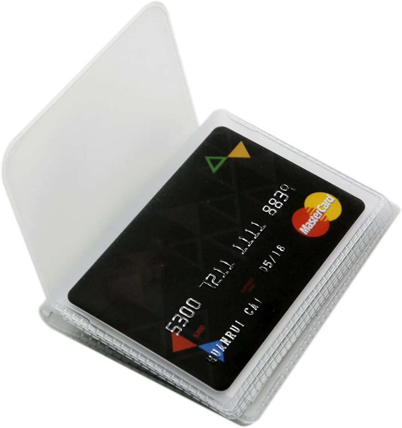 SET OF 2 Wallet Inserts Replacement 6 Page Card Holder for Bifold or Trifolds Wallet