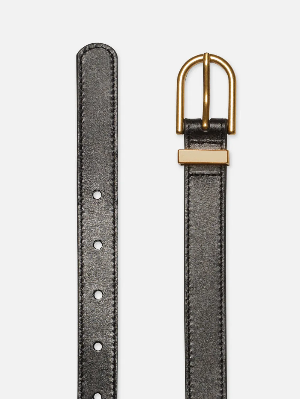 Simple Art Deco Belt -- Black
