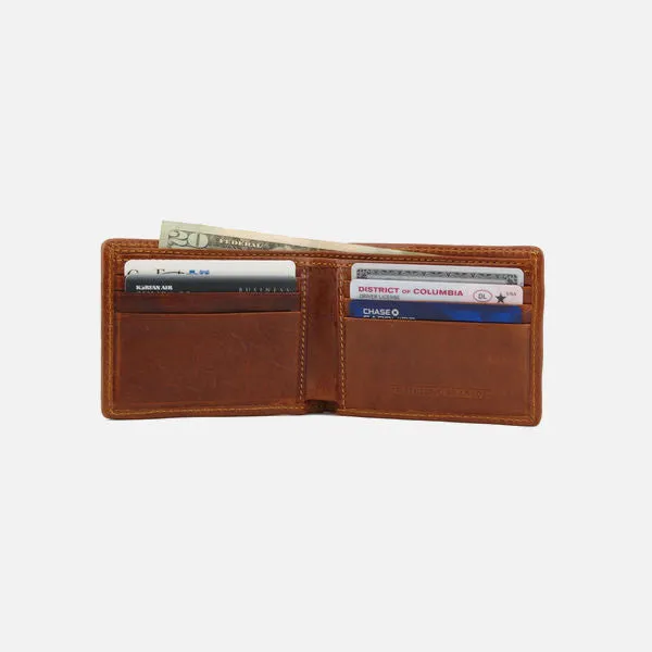 Smathers & Branson ACK Nautical Flags Needlepoint Bifold Wallet