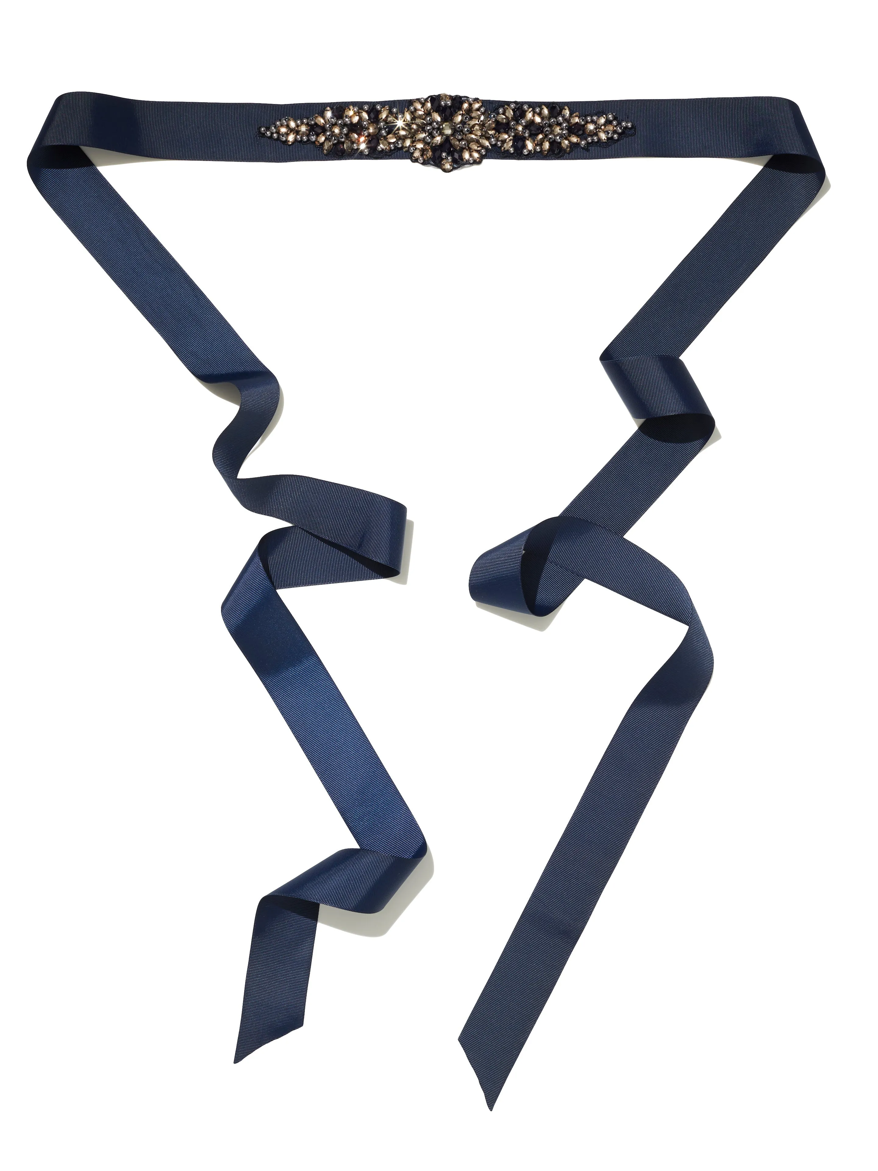 Tara Beaded Ribbon Belt