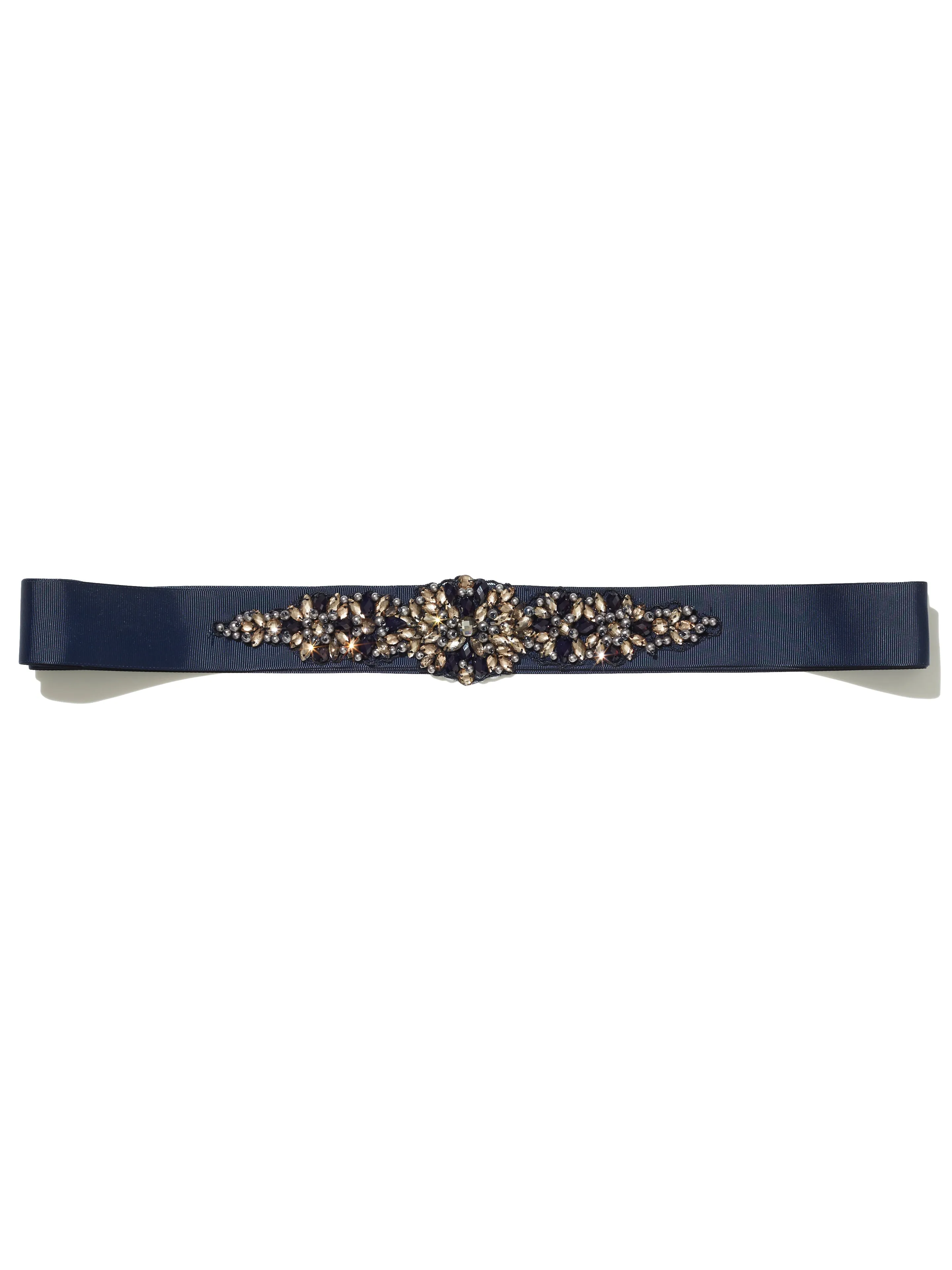 Tara Beaded Ribbon Belt