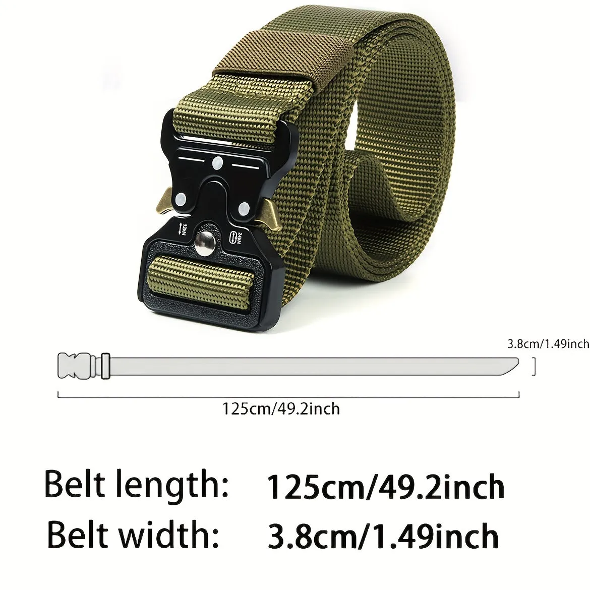 Ultimate Tactical Belt Perfect Gift for Outdoor Enthusiasts