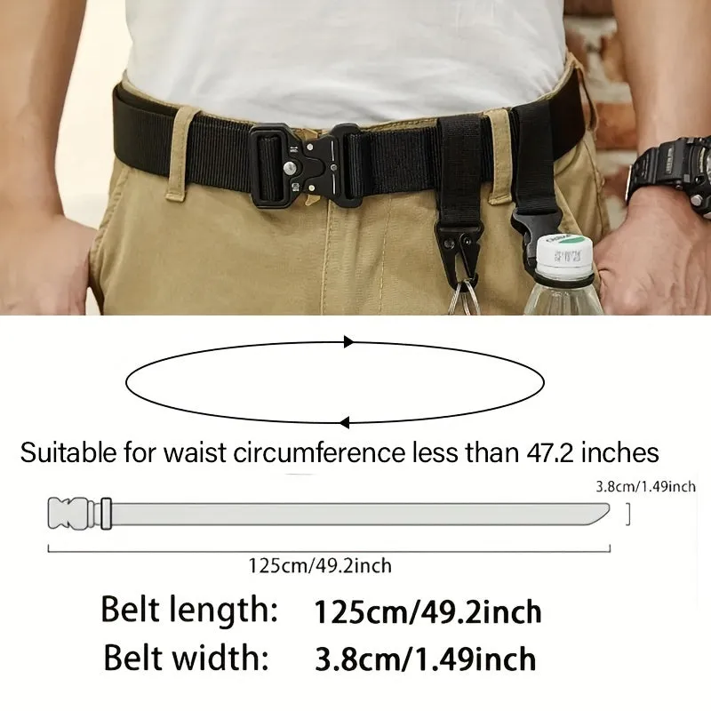 Ultimate Tactical Belt Perfect Gift for Outdoor Enthusiasts