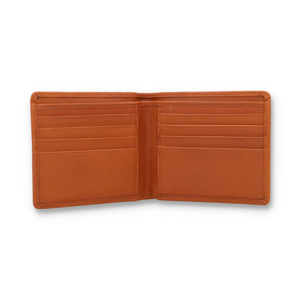 Vallazio Iowa Tan Bifold Wallet
