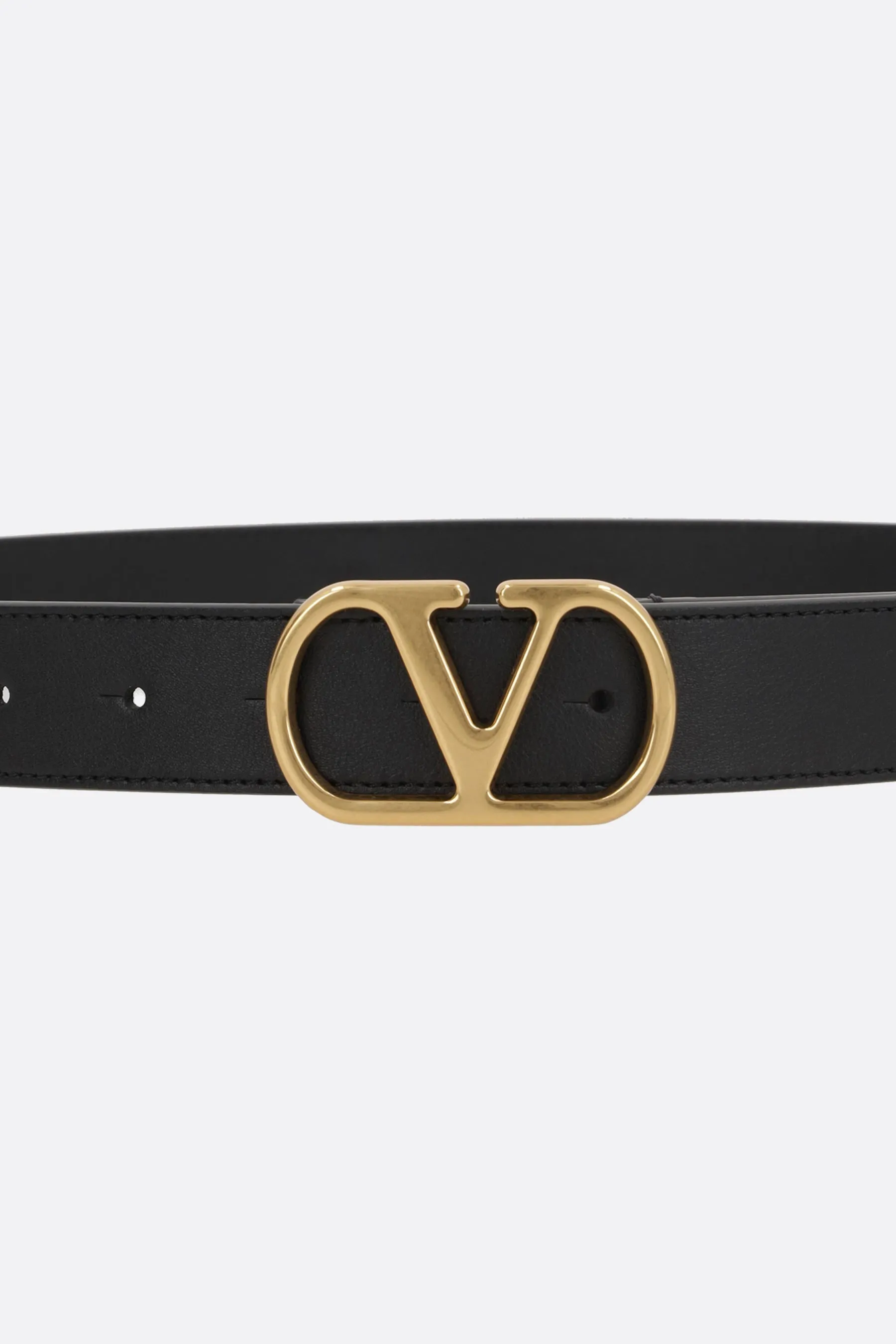 Vlogo Signature Belt In Smooth Leather