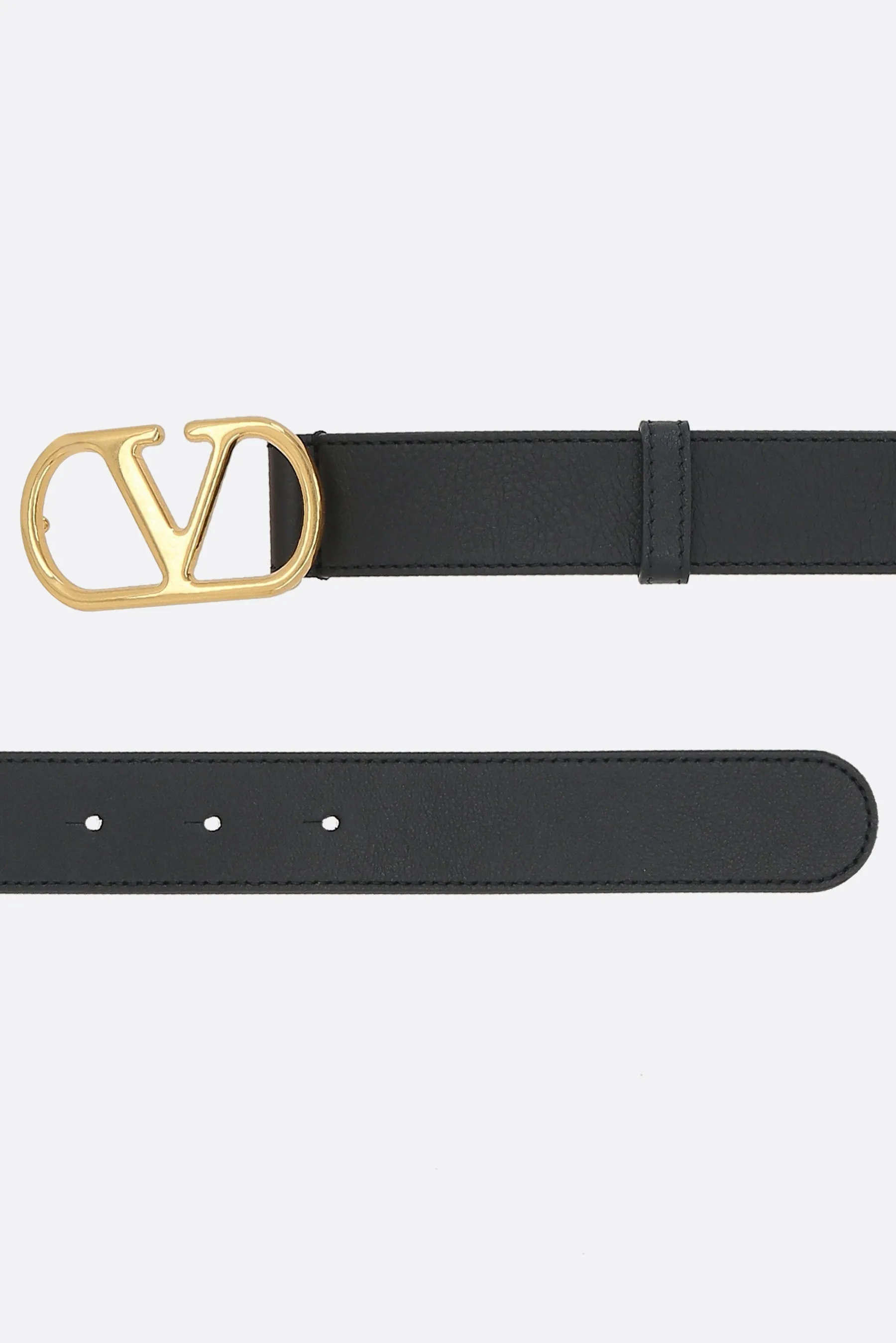 Vlogo Signature Belt In Smooth Leather