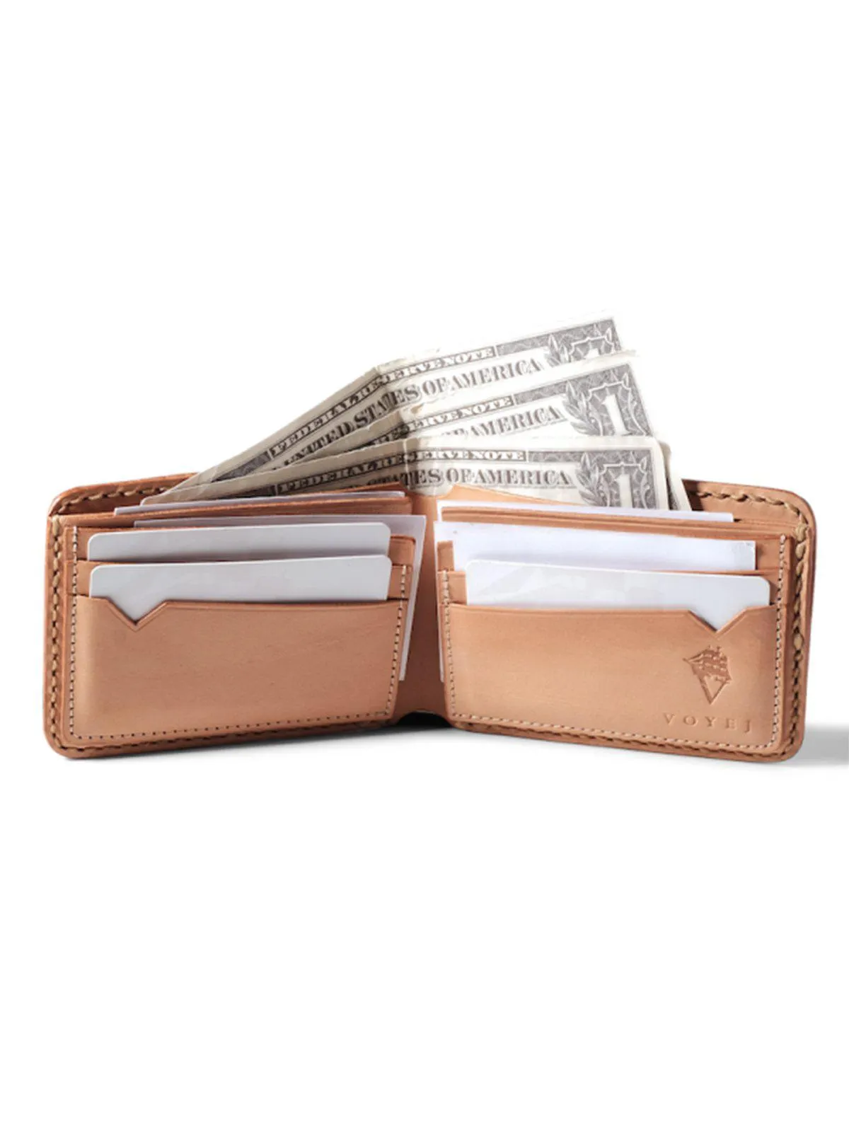 Voyej Vessel VIII Americana Natural Short Wallet