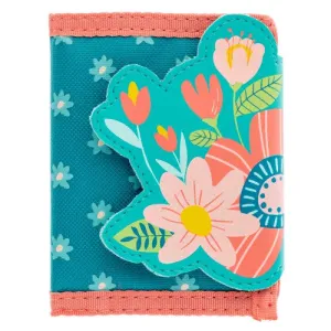 Wallet Turquoise Floral