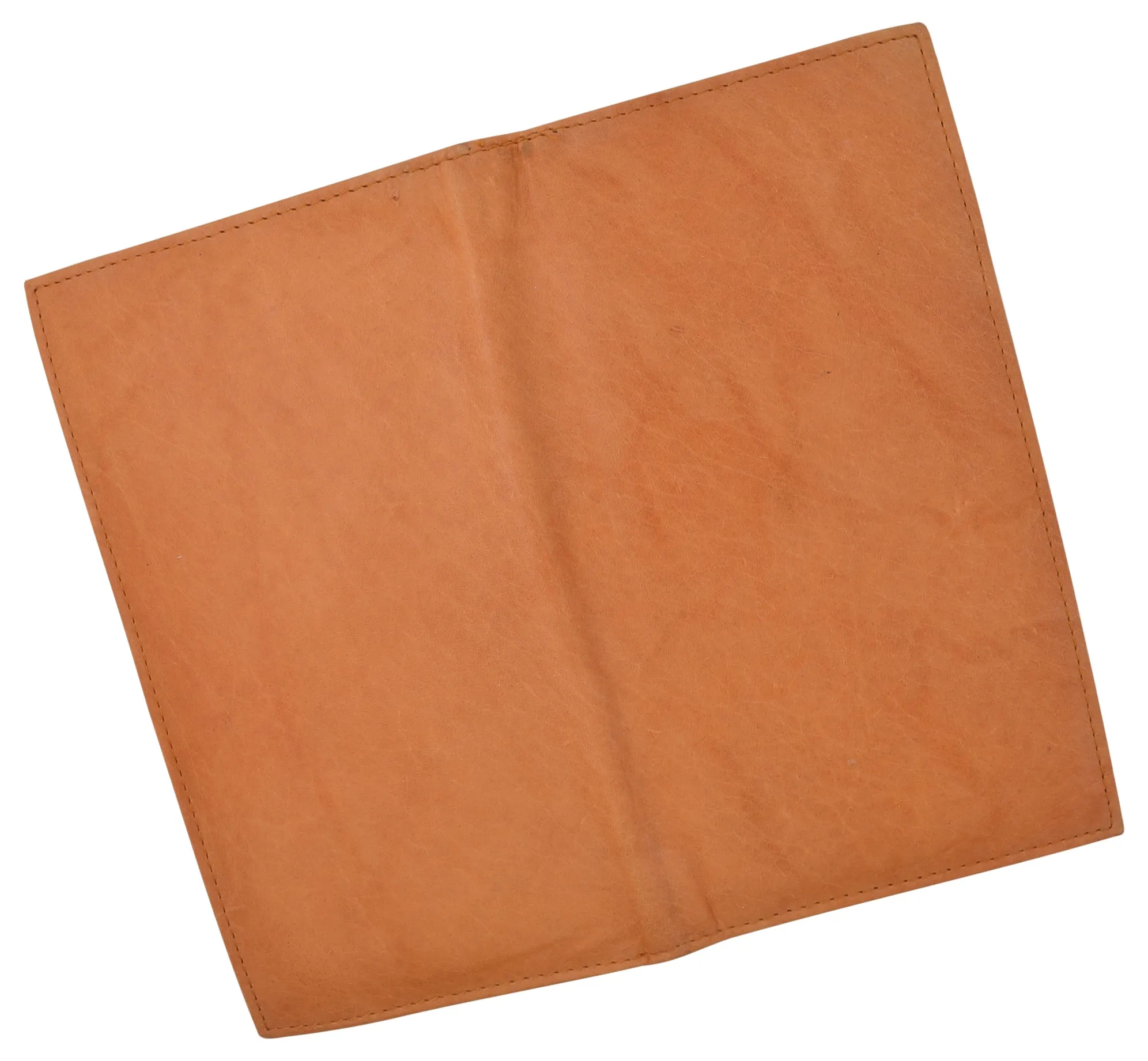 Womens Genuine Leather Checkbook Cover Wallet Organizer with Credit Card Holder for Ladies