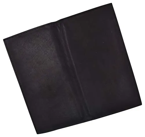 Womens Genuine Leather Checkbook Cover Wallet Organizer with Credit Card Holder for Ladies