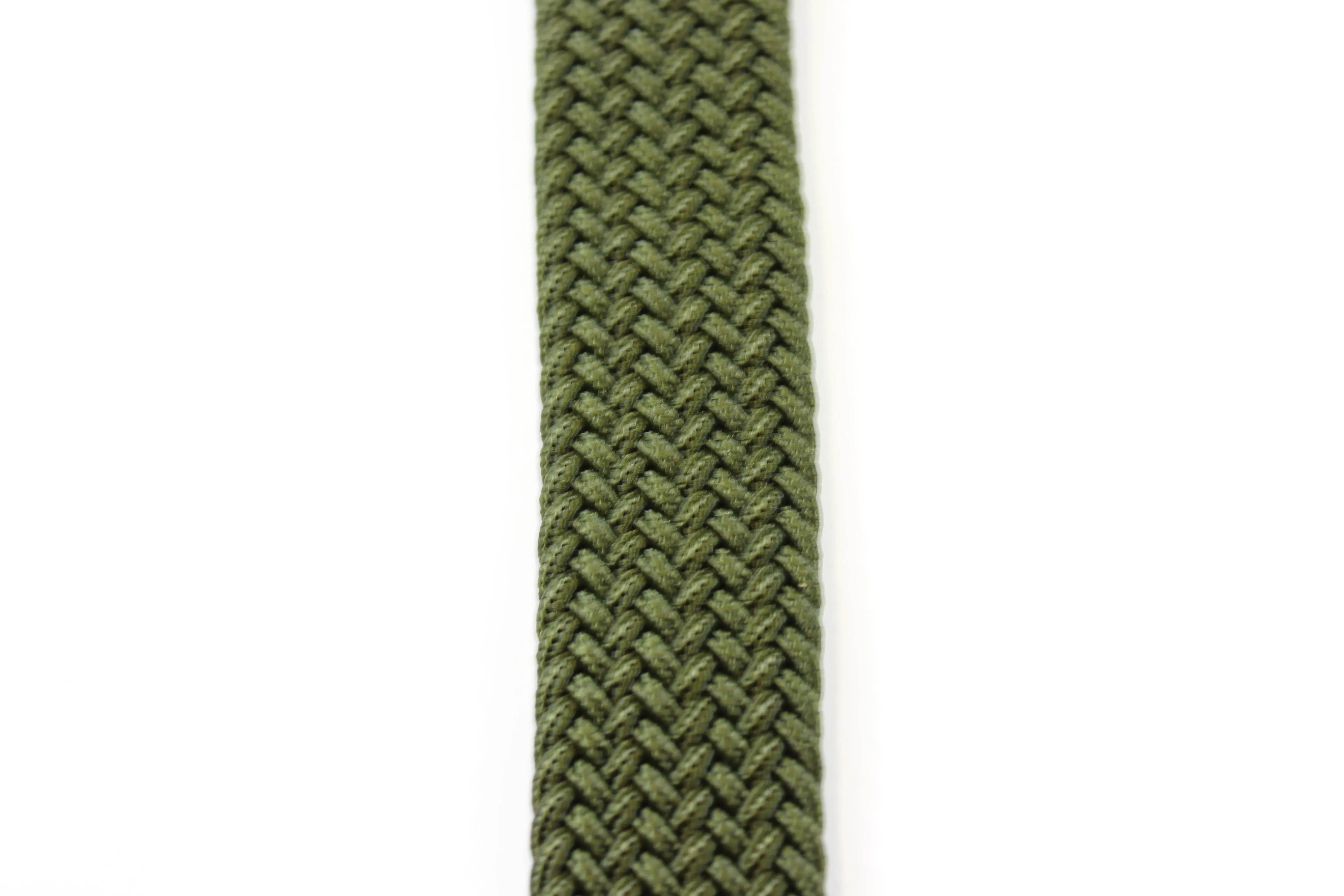 Woven Strech Belt - Dark Green